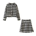 Ensemble Jupe et Veste Vintage Noir